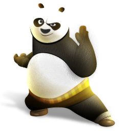 ภาพวาดระบายสี Kung Fu Panda